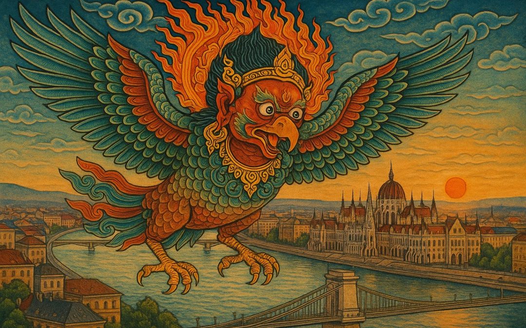 A Hatalmas Garuda lebegése